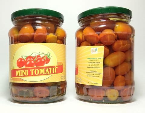 COMPETITIVE PRICE OF CANNED PICKLED CHERRY TOMATO